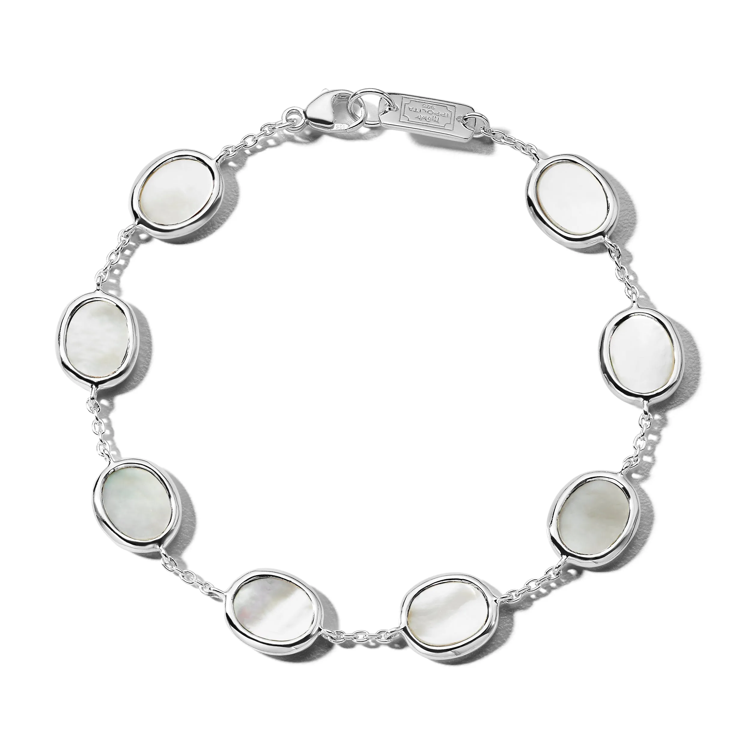 Polished Rock Candy Mini Oval Slice Chain Bracelet sold by Ippolita