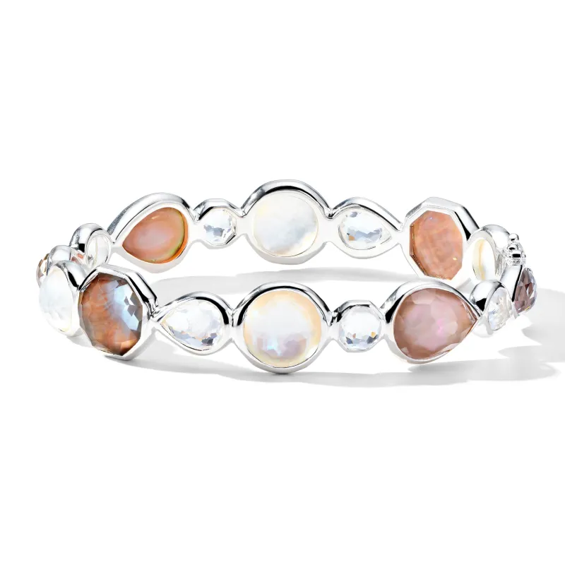 Multi-Stone Hinged Bangle Bracelet sold by Ippolita