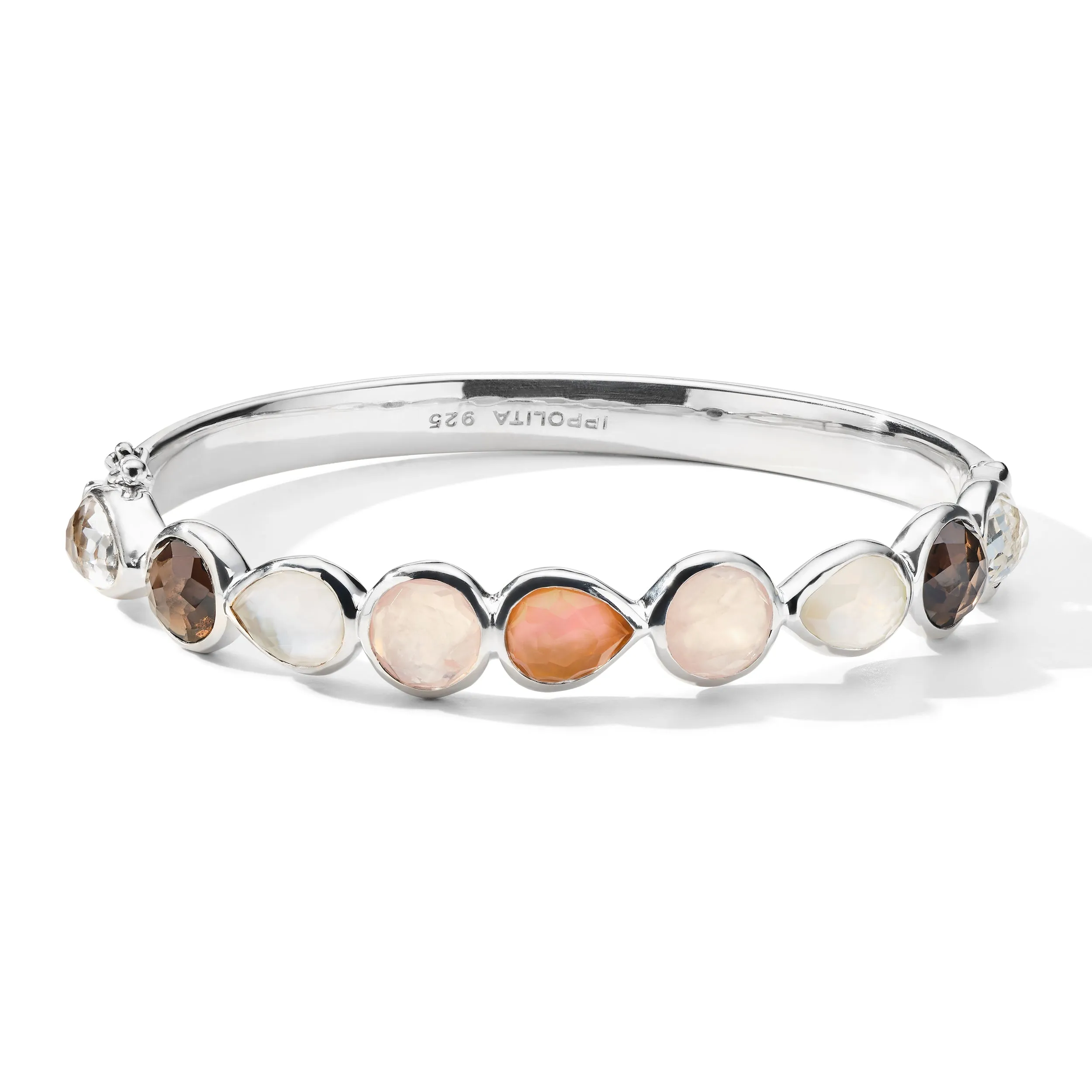 Multi-Stone Hinged Bangle Bracelet sold by Ippolita