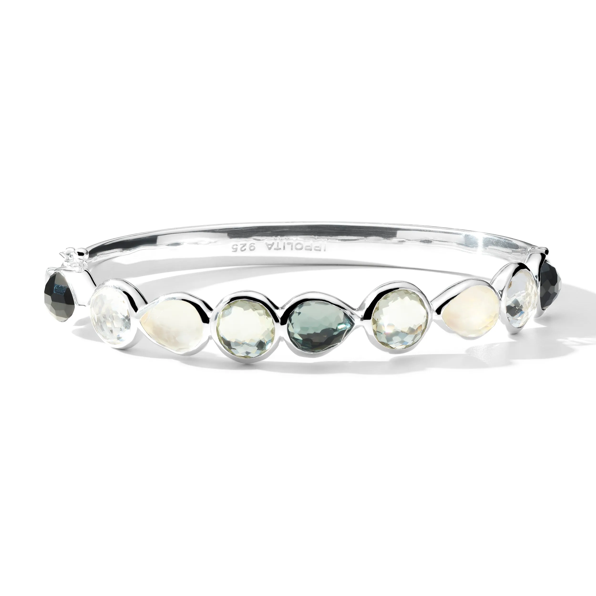 Multi-Stone Hinged Bangle Bracelet sold by Ippolita product image thumbnail 5
