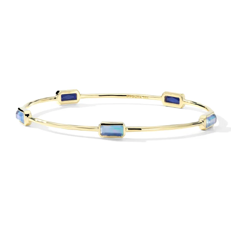 Gelato Wide-Stone Bangle Bracelet sold by Ippolita