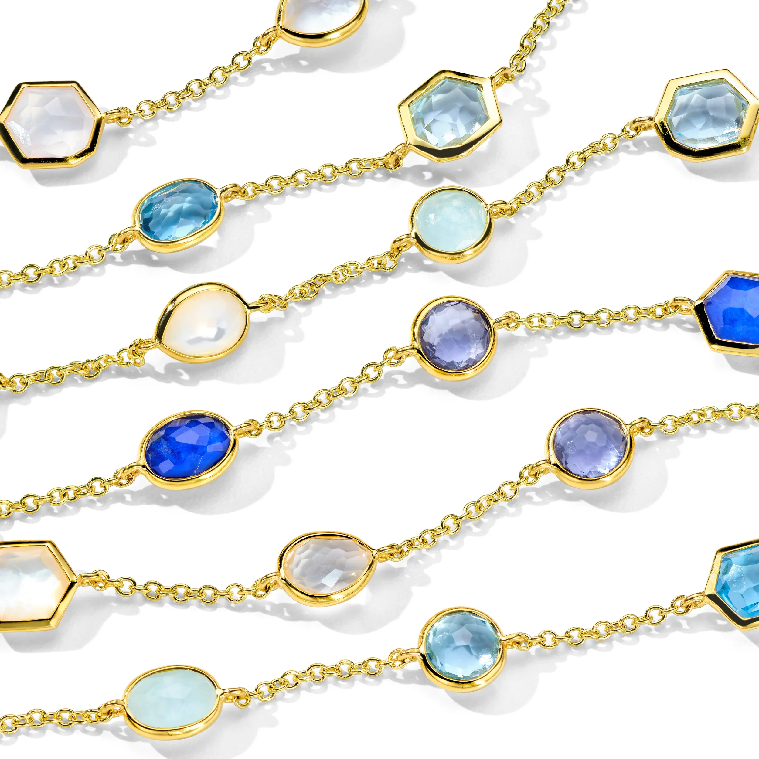 Stone Station Chain Necklace sold by Ippolita product image thumbnail 2