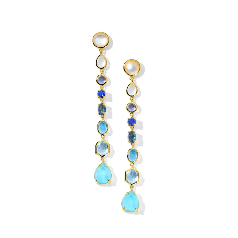 8-Stone Linear Drop Earrings sold by Ippolita