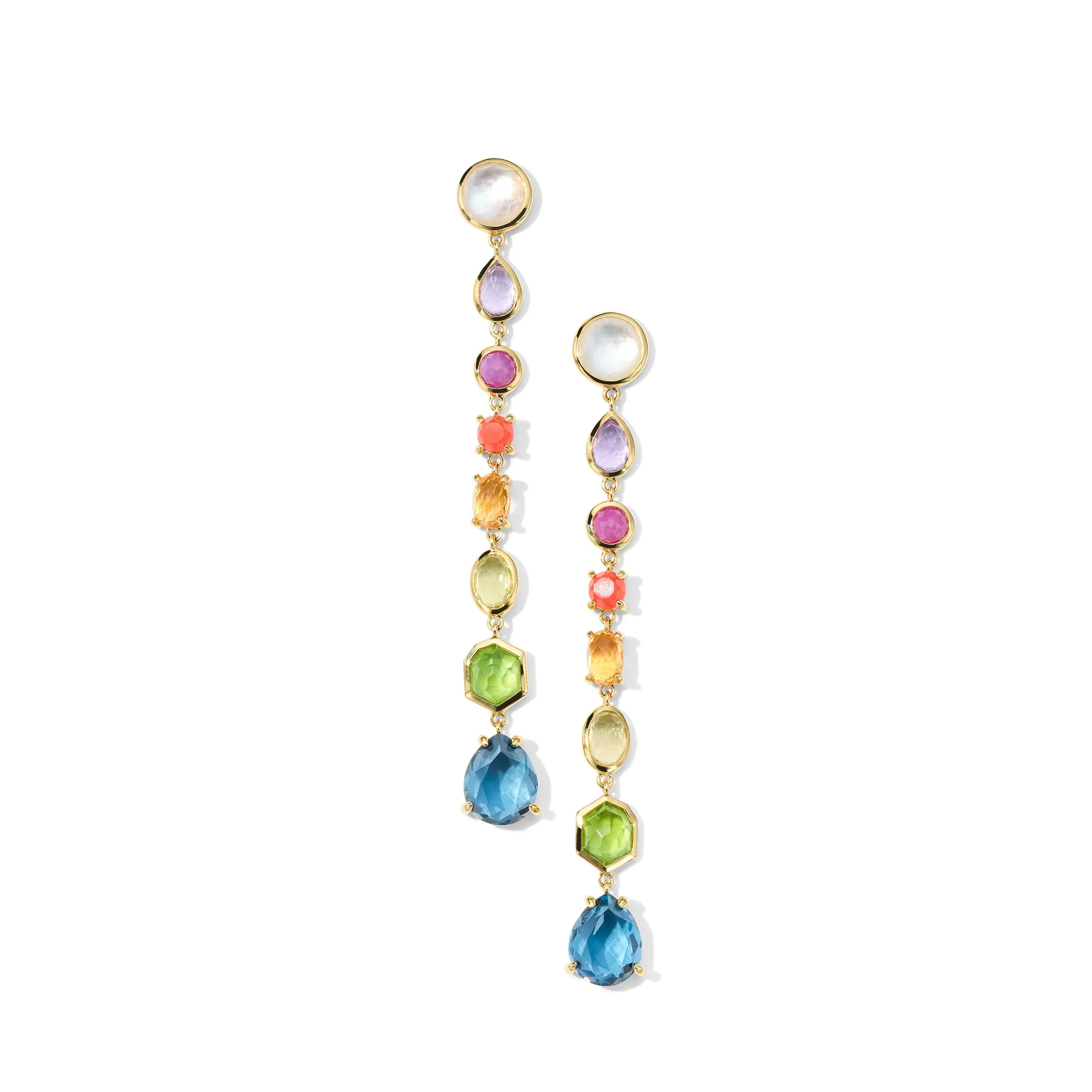 8-Stone Linear Drop Earrings sold by Ippolita product image thumbnail 4