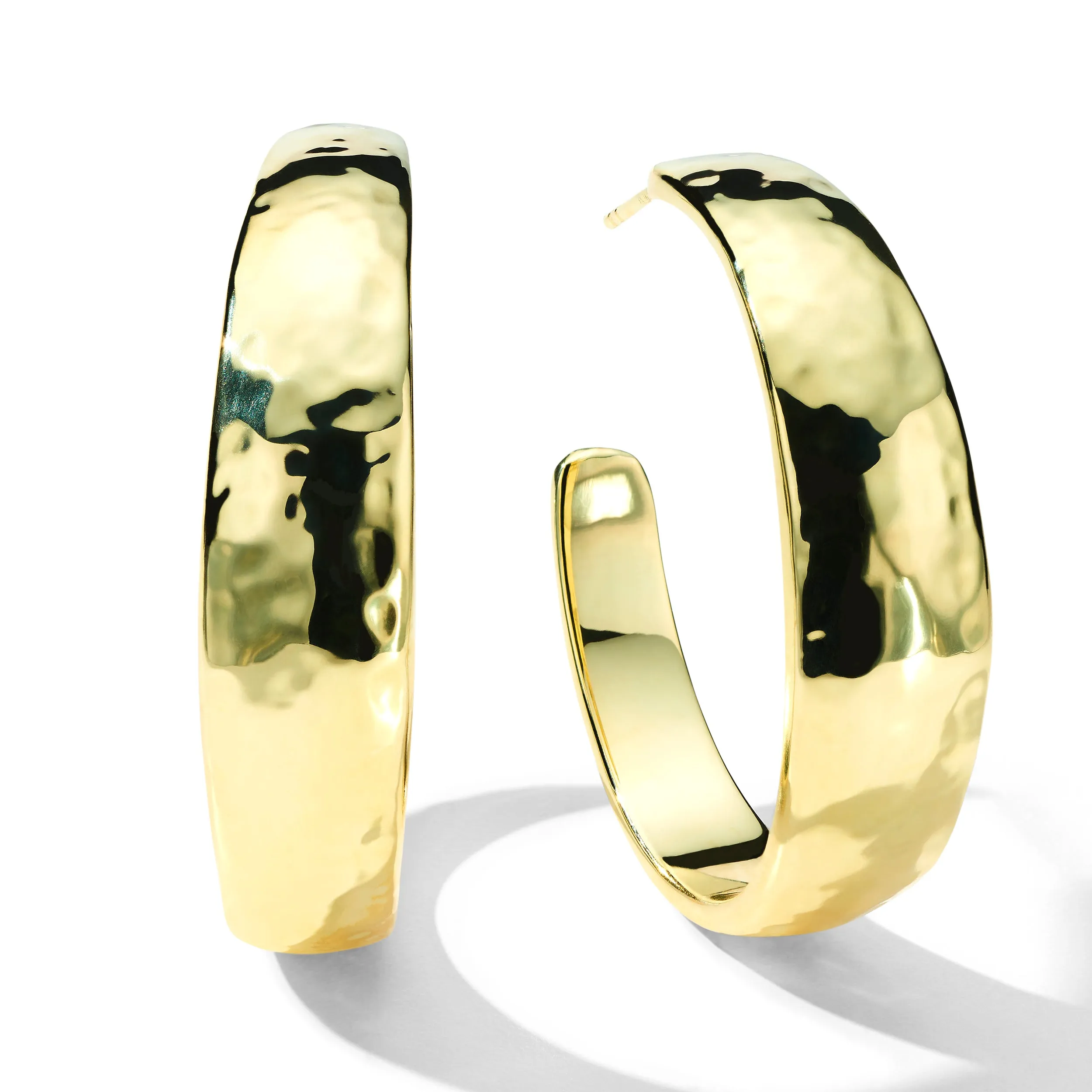 Hammered Hoop Earrings sold by Ippolita