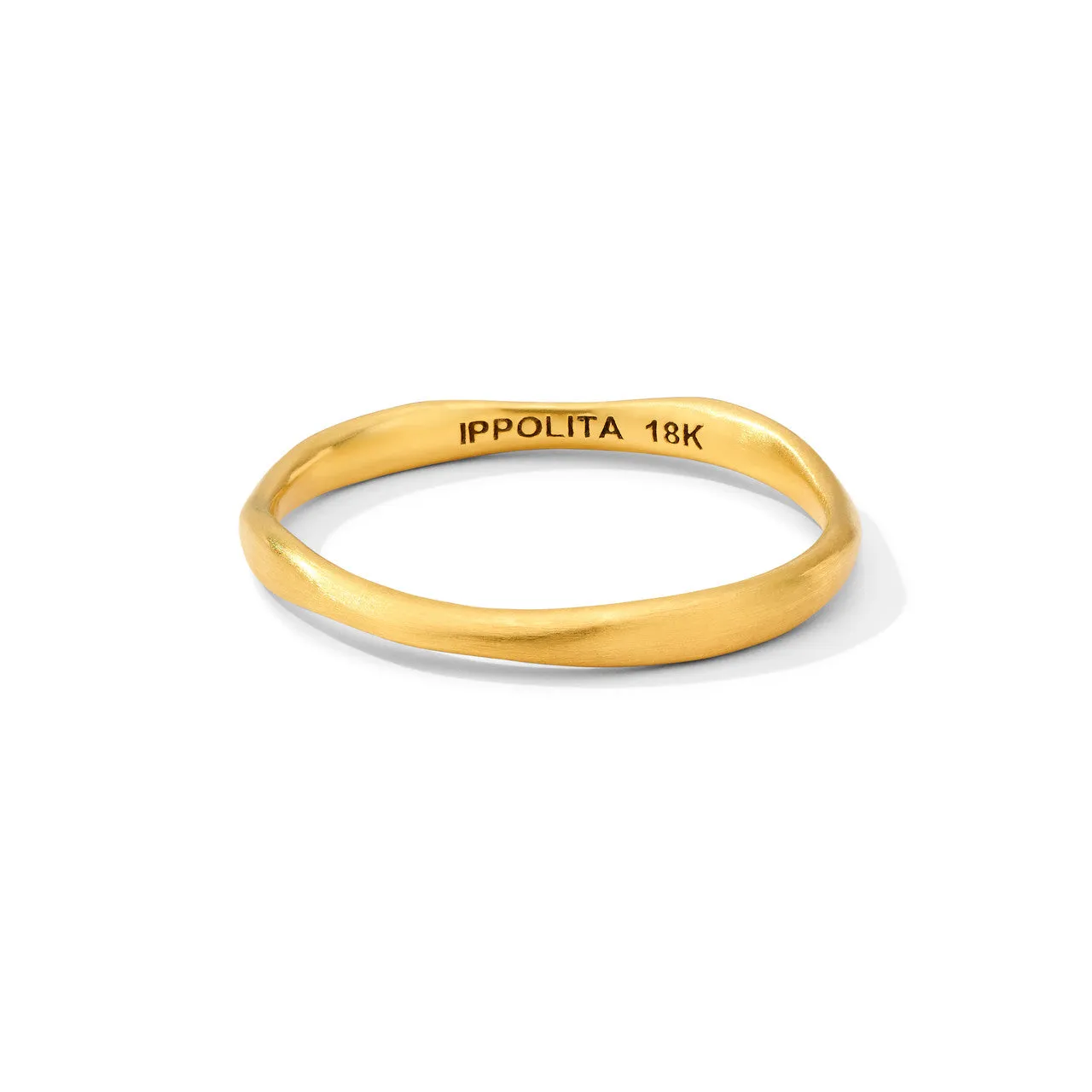 Thin Matte Squiggle Ring sold by Ippolita