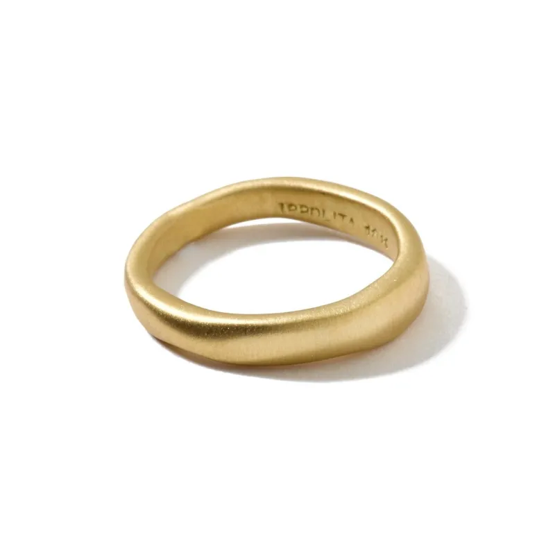 Matte Wide Squiggle Ring sold by Ippolita