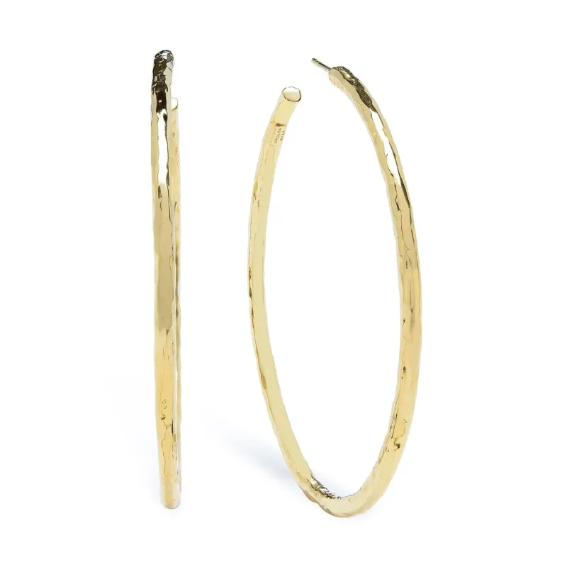 Extra Large Hammered Hoop Earrings sold by Ippolita