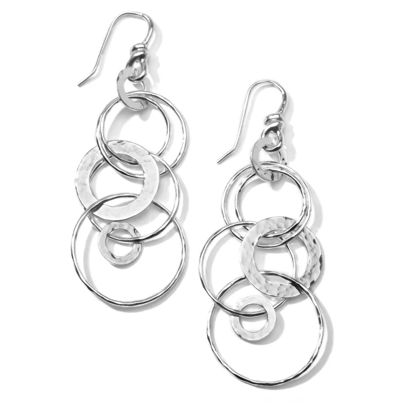 Hammered Jet Set Earrings sold by Ippolita