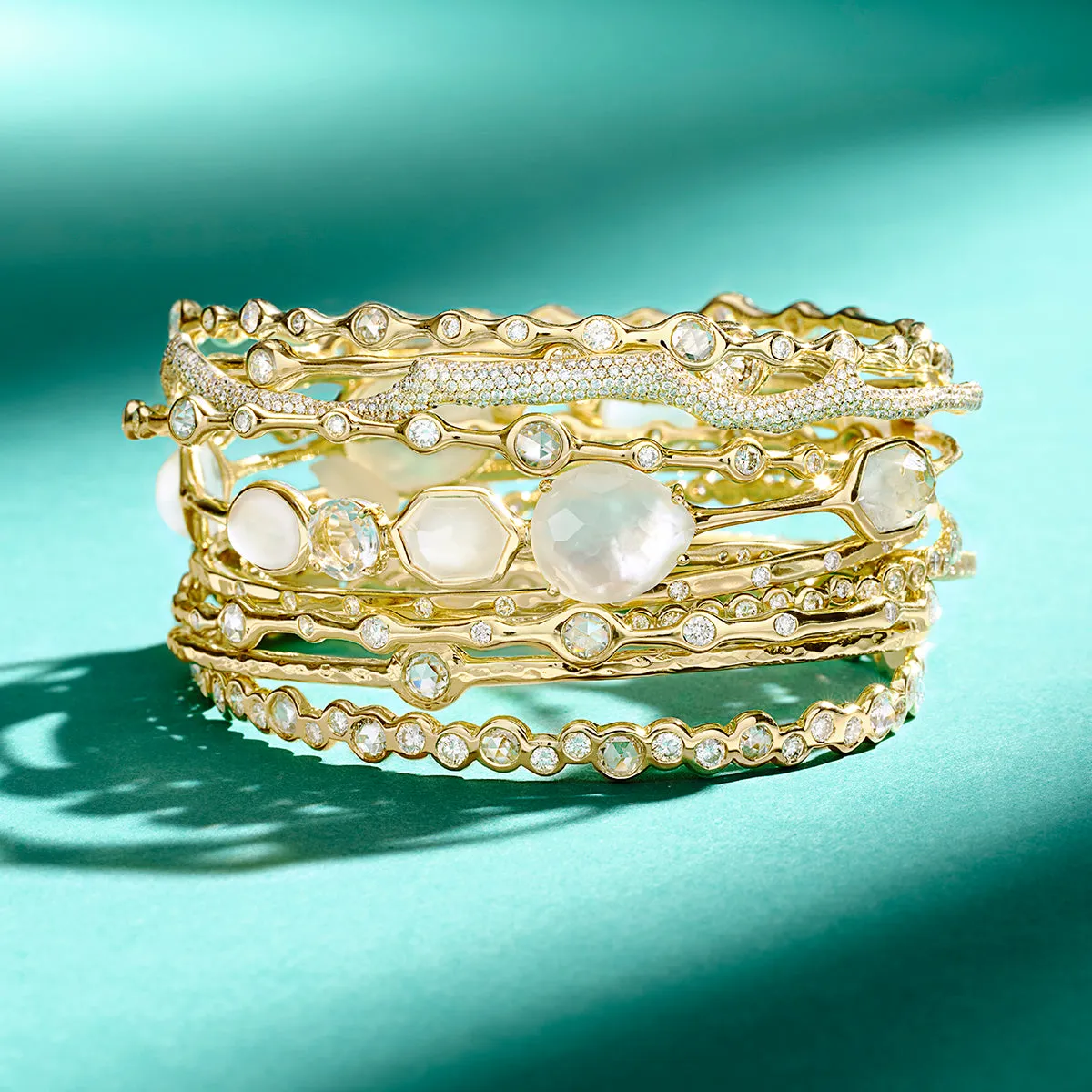 9-Stone Bangle sold by Ippolita product image thumbnail 5
