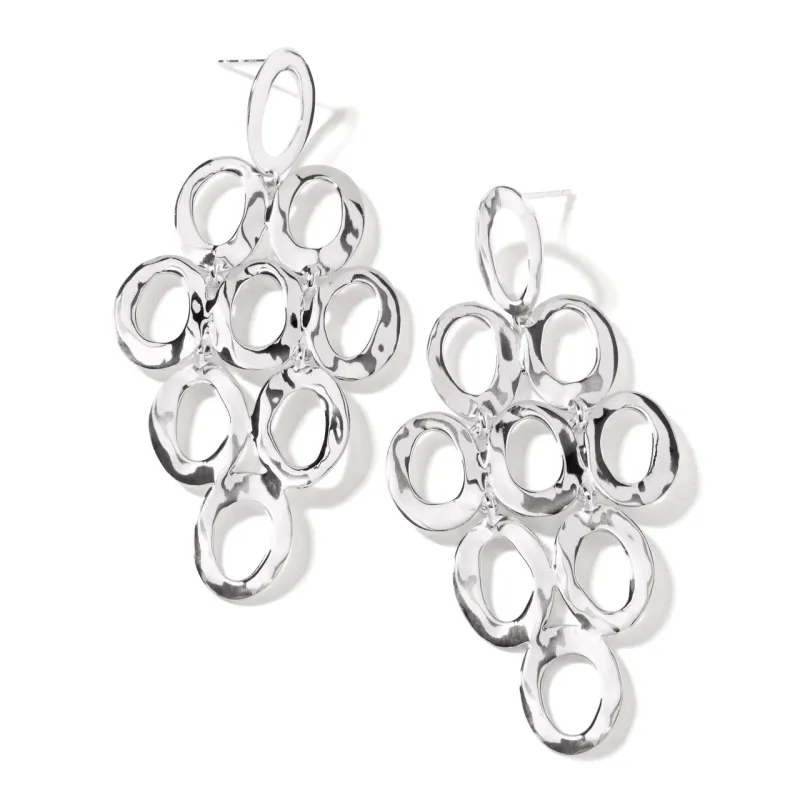 Open Oval Cascade Earrings sold by Ippolita