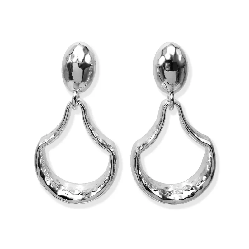 Sculpted Doorknocker Drop Earrings sold by Ippolita