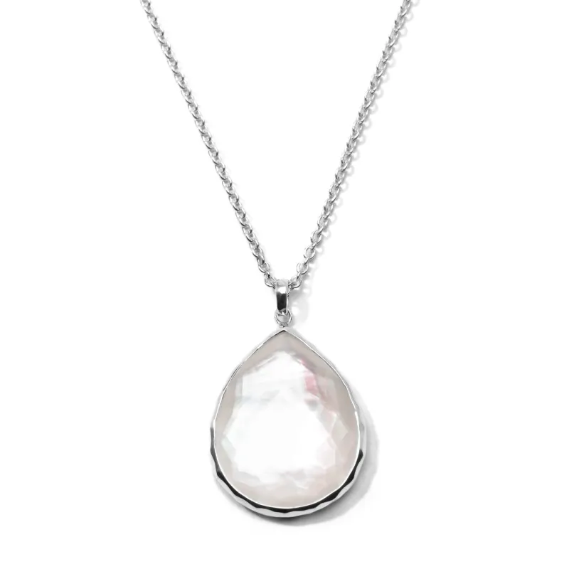 Large Teardrop Pendant Necklace made by Ippolita