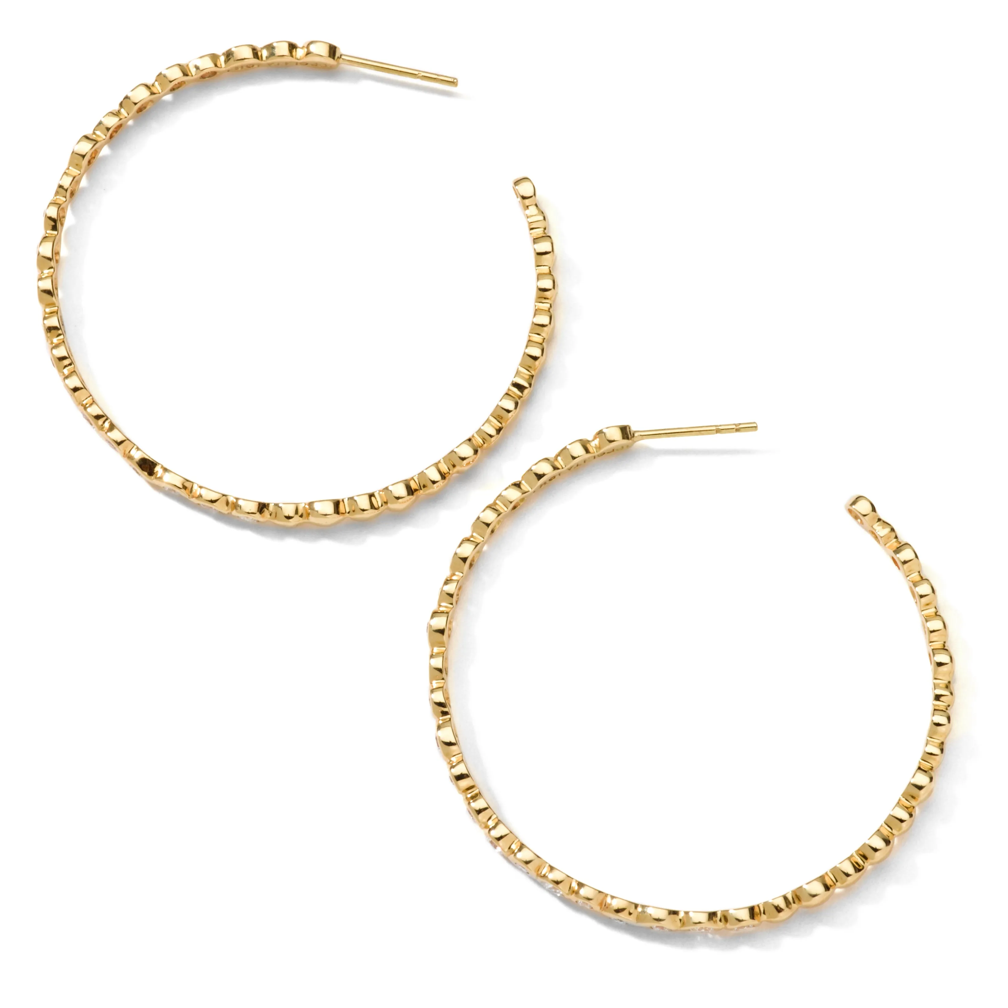 Medium Starlet Hoop Earrings (1.23ctw) sold by Ippolita product image thumbnail 5