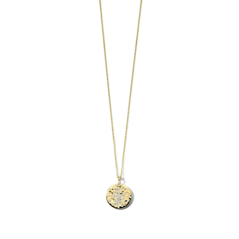Small Crinkle Pendant Necklace sold by Ippolita