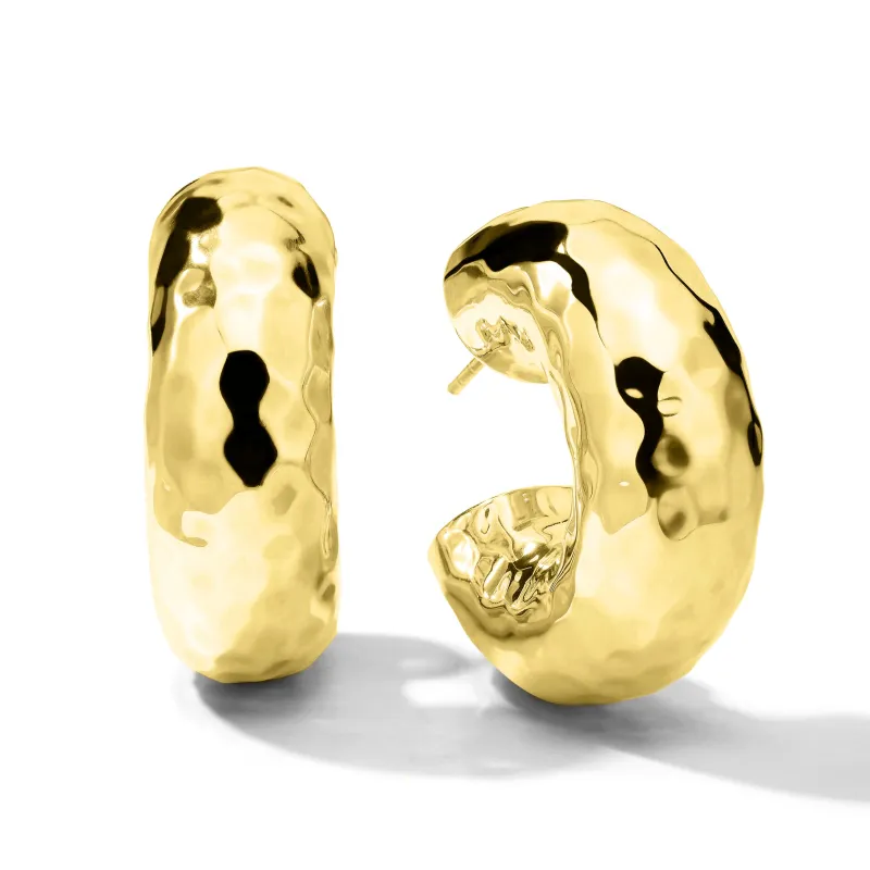 Small Hammered Hoop Earrings sold by Ippolita