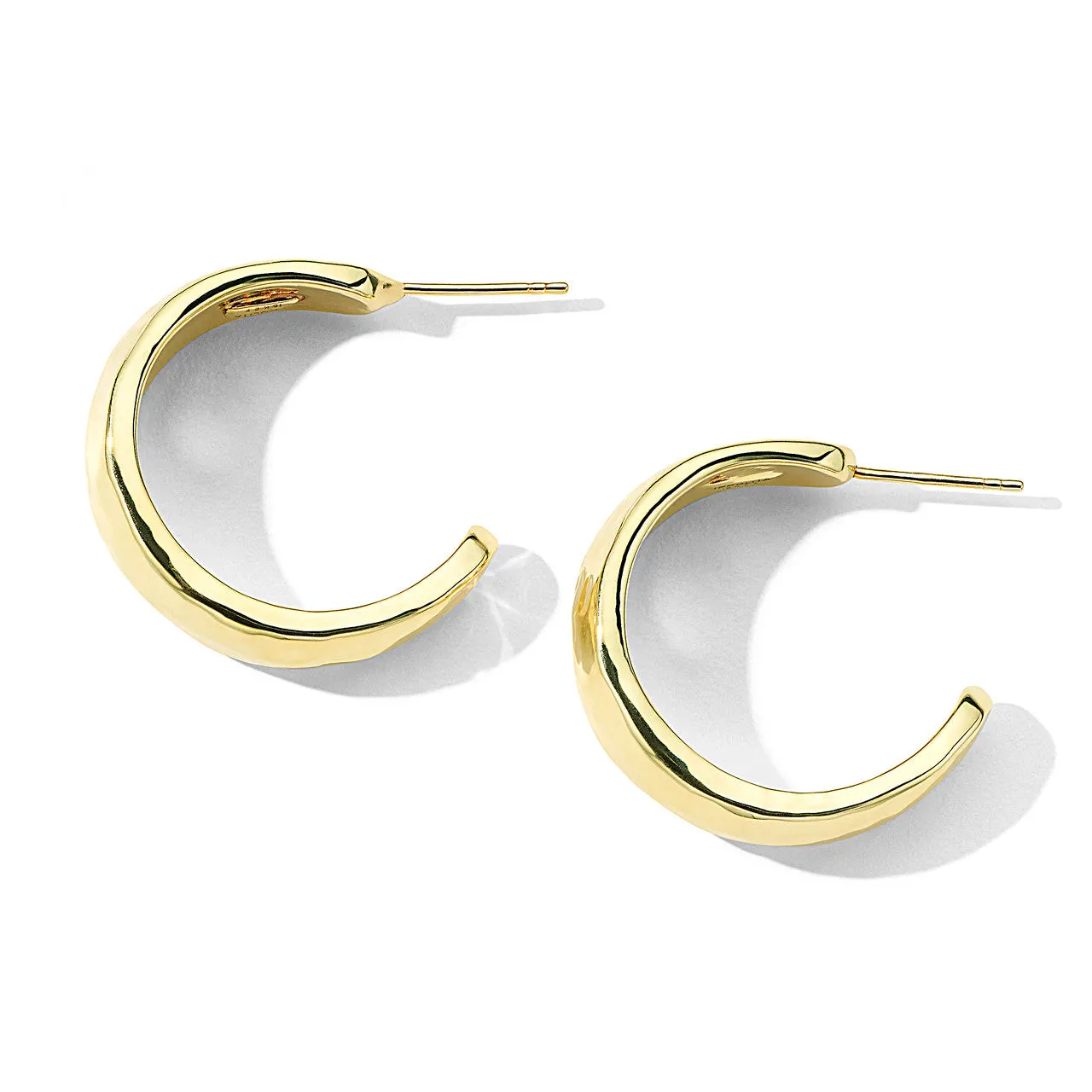 Thick Hammered Hoop Earrings sold by Ippolita product image thumbnail 2
