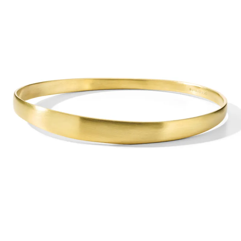 Matte Fettucine Bangle sold by Ippolita