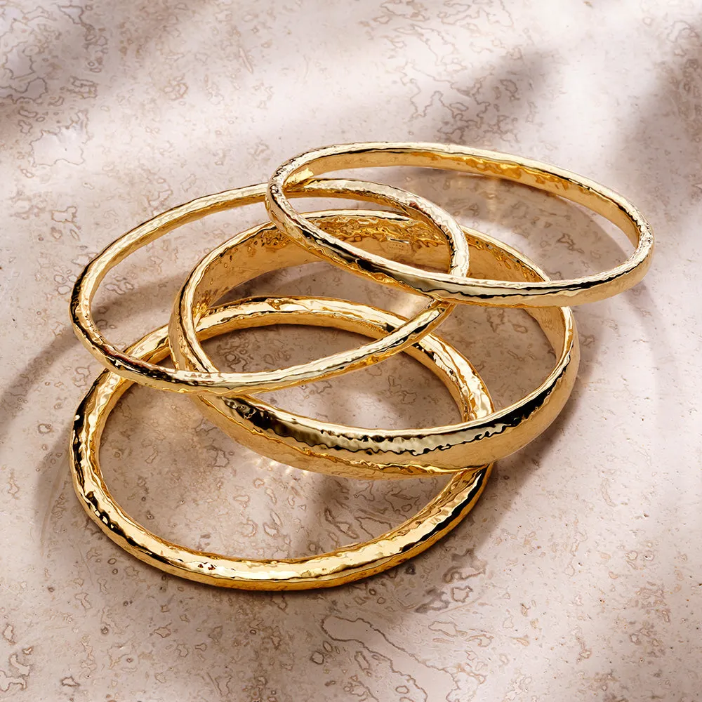 Medium Hammered Bangle sold by Ippolita product image thumbnail 3