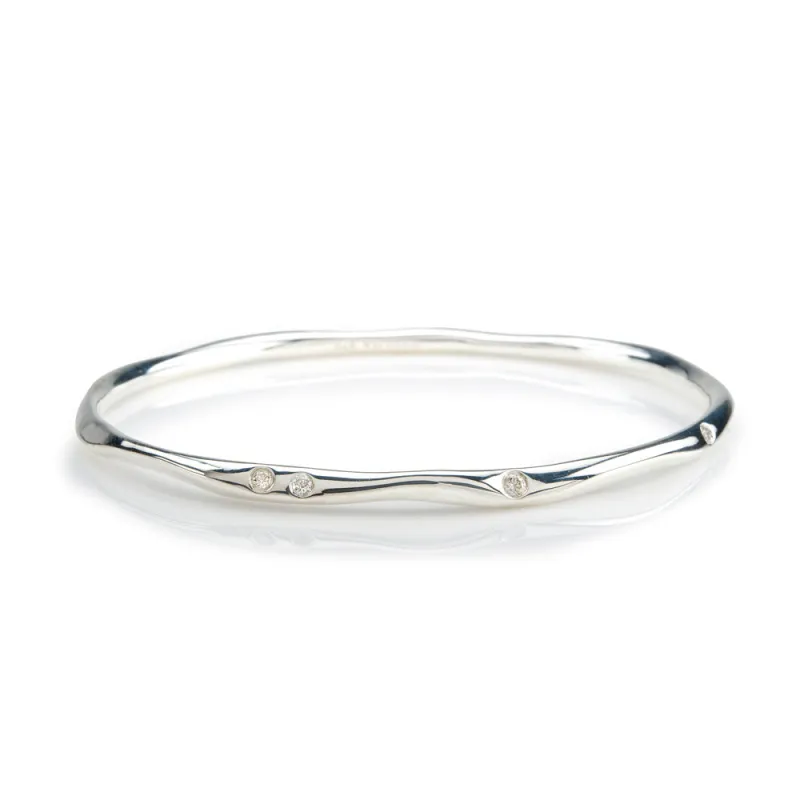 Rain Pave Diamond Bangle (0.52ctw) sold by Ippolita