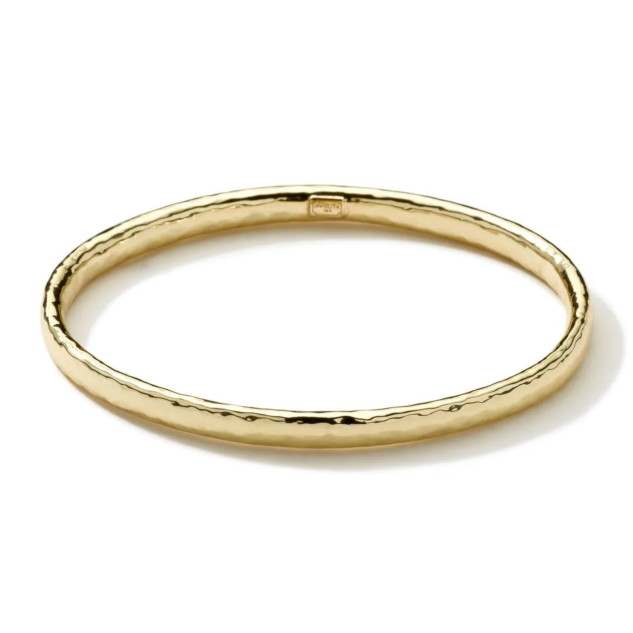 Flat Hammered Bangle Bracelet sold by Ippolita