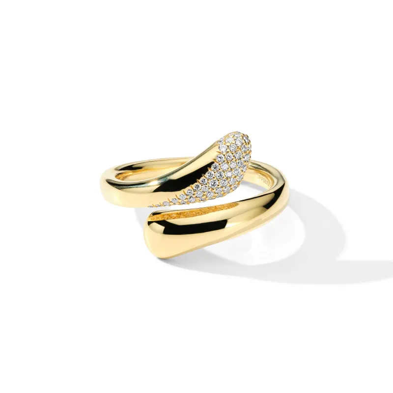 Bone Ring with Diamond Accent (0.33ctw) sold by Ippolita