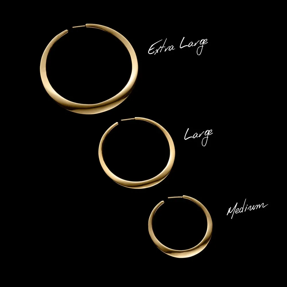 Medium Twisted Hoop Earrings sold by Ippolita product image thumbnail 4