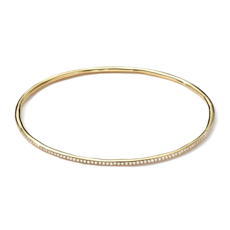 Thin Diamond Studded Bangle sold by Ippolita