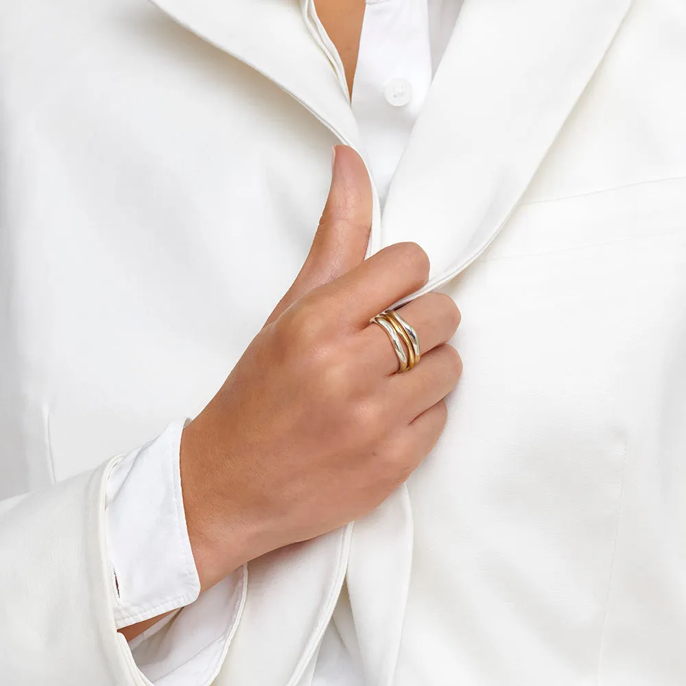 Triple-Band Squiggle Ring sold by Ippolita product image thumbnail 4
