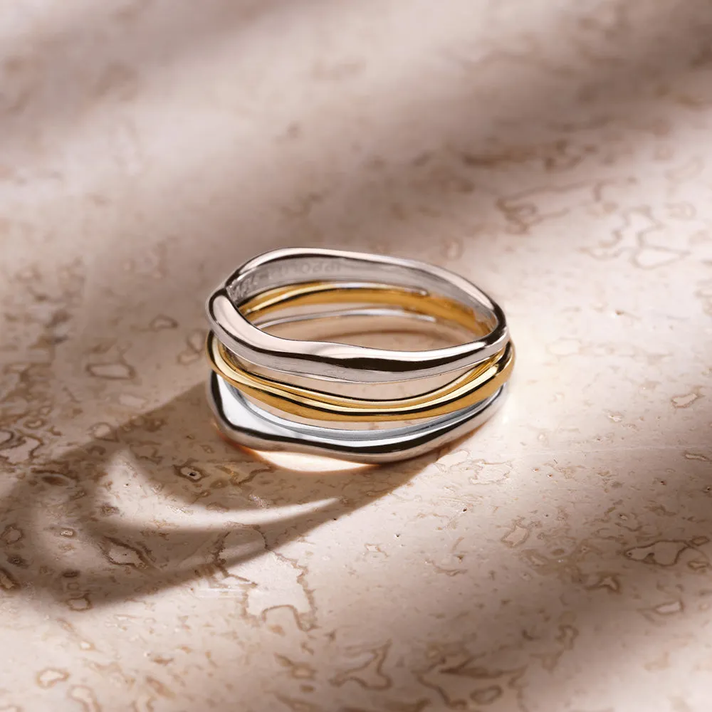 Triple-Band Squiggle Ring sold by Ippolita product image thumbnail 3