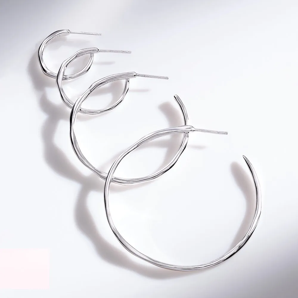 Large Squiggle Hoop Earrings sold by Ippolita product image thumbnail 3