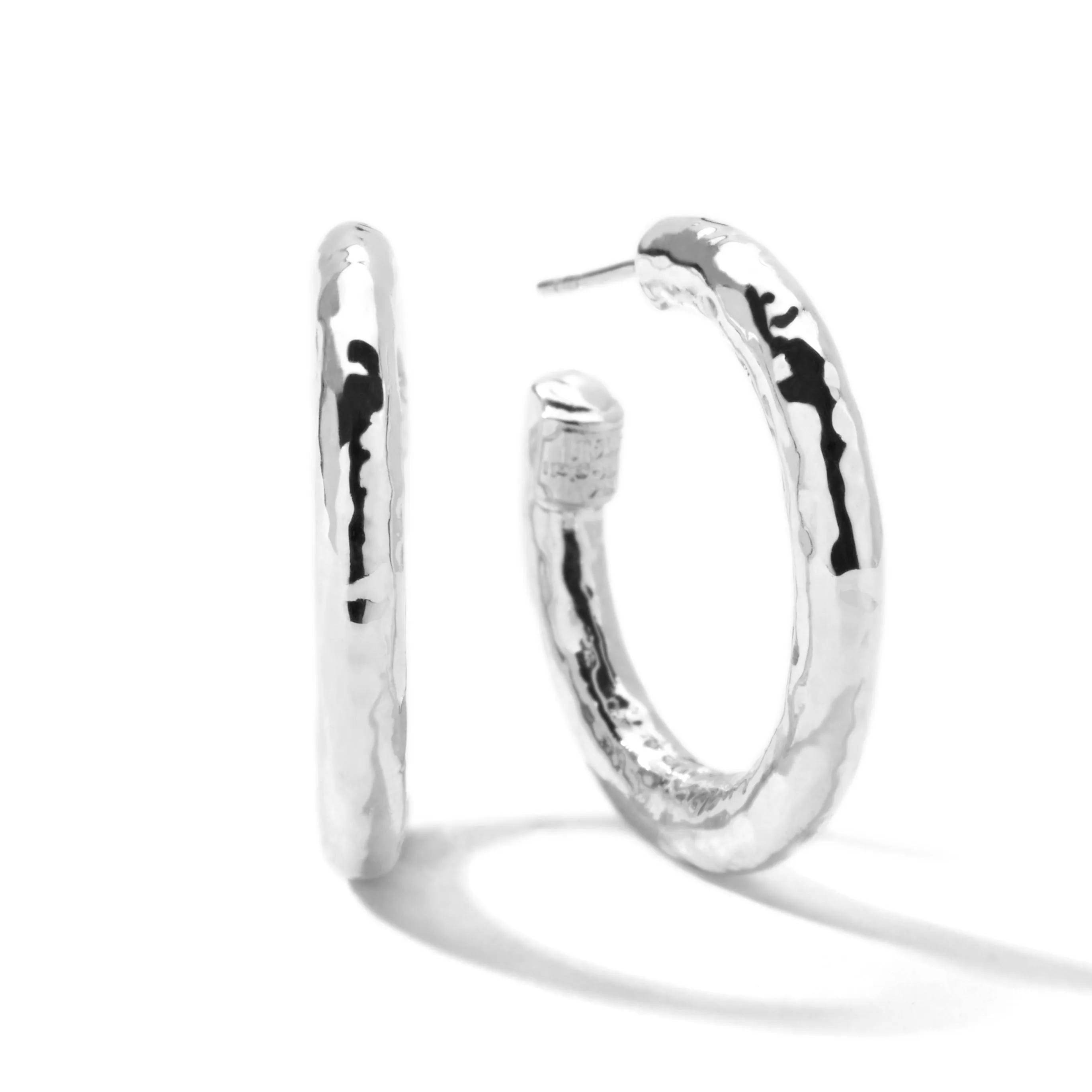 Small Hammered Hoop Earrings sold by Ippolita