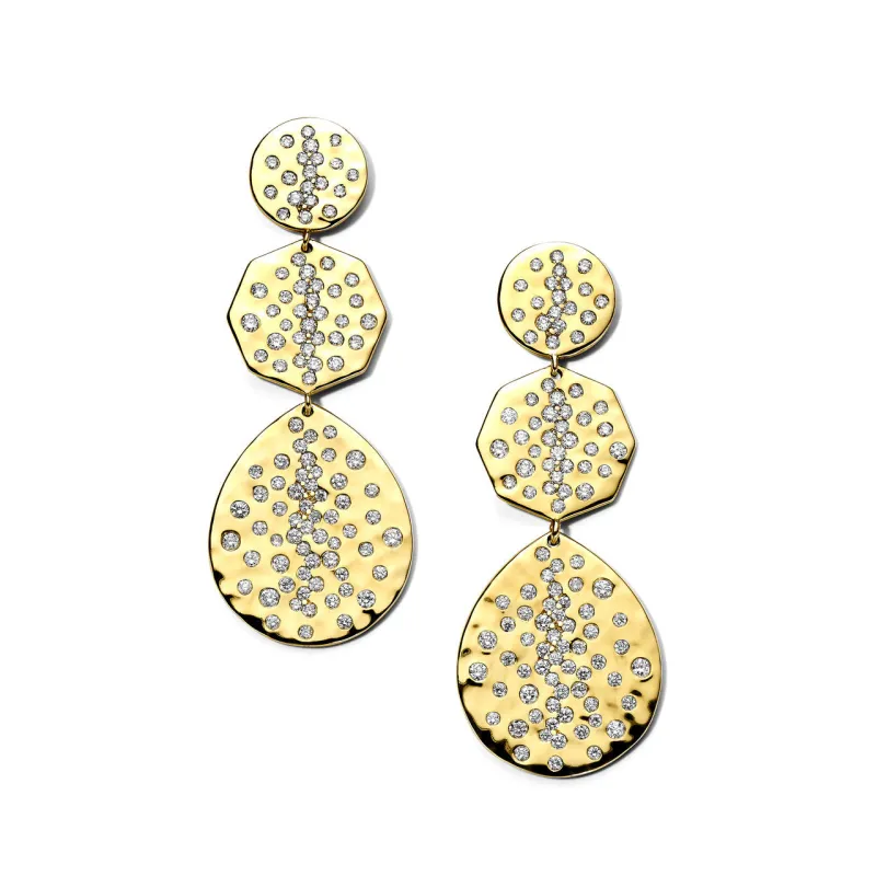 Hammered Crinkle Crazy 8's Earrings sold by Ippolita