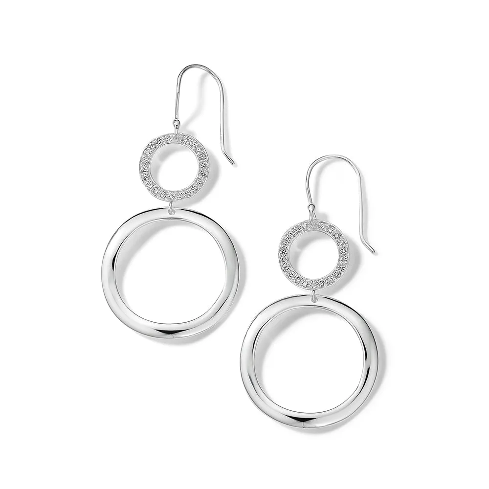 Medium Open Snowman Earrings sold by Ippolita