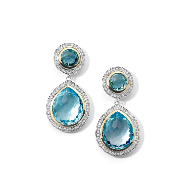 Snowman Earrings made by Ippolita