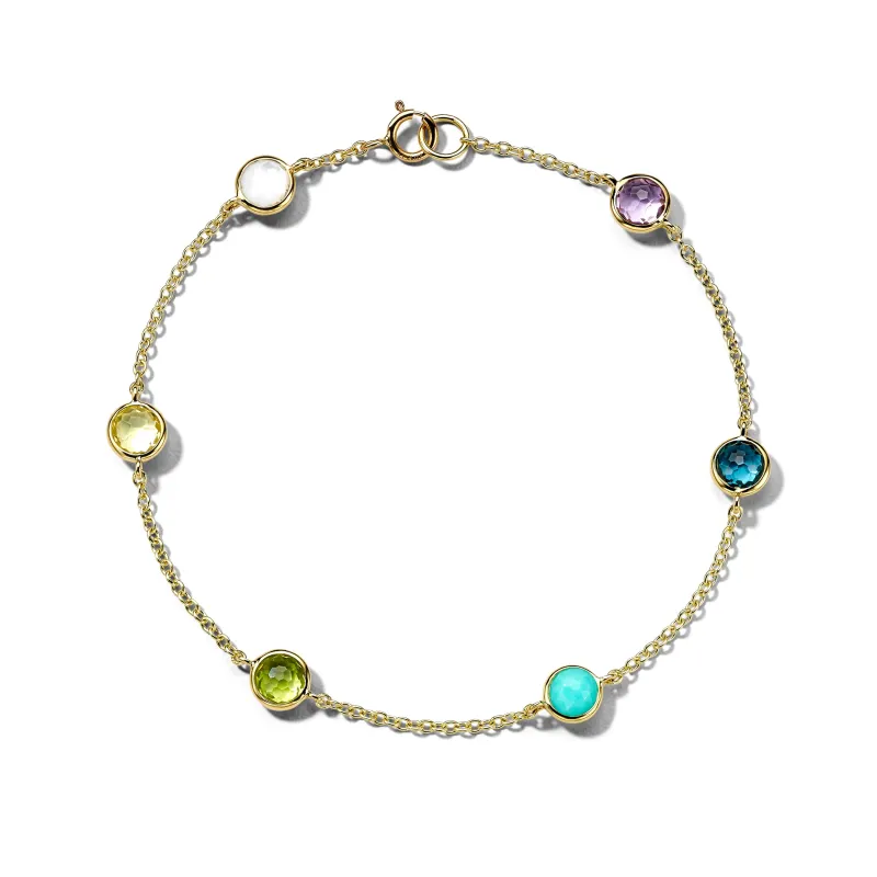 6-Stone Soft Confetti Bracelet made by Ippolita
