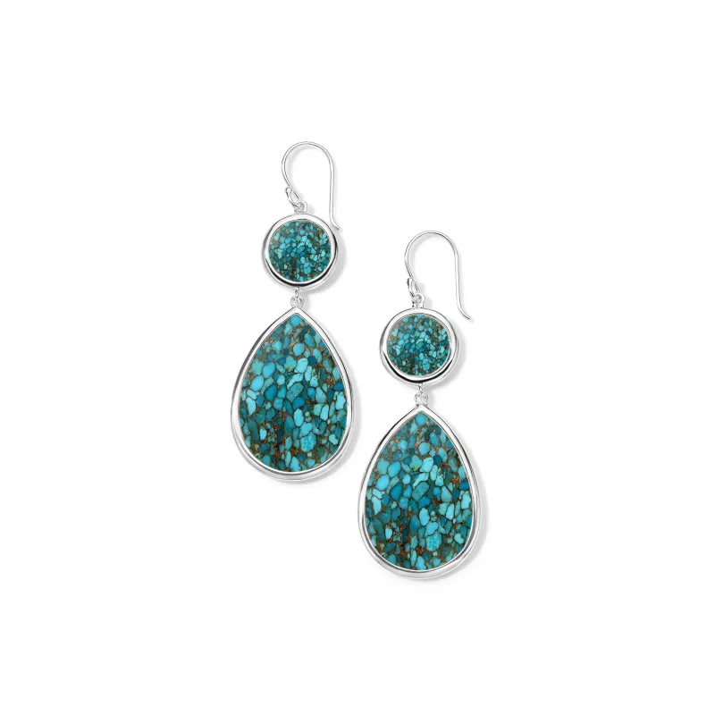 Dot & Teardrop Earrings made by Ippolita