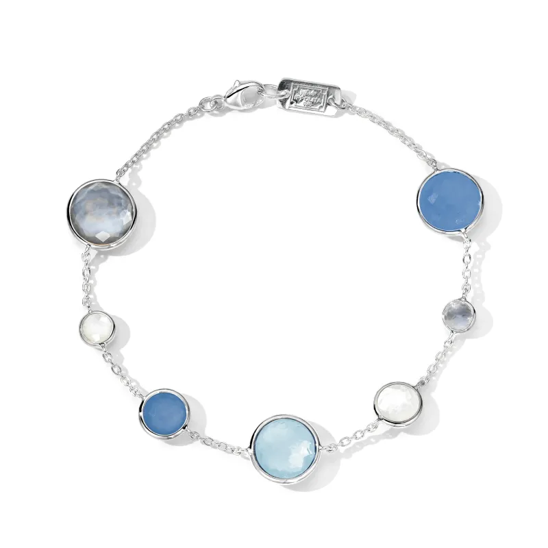 7-Stone Link Bracelet made by Ippolita