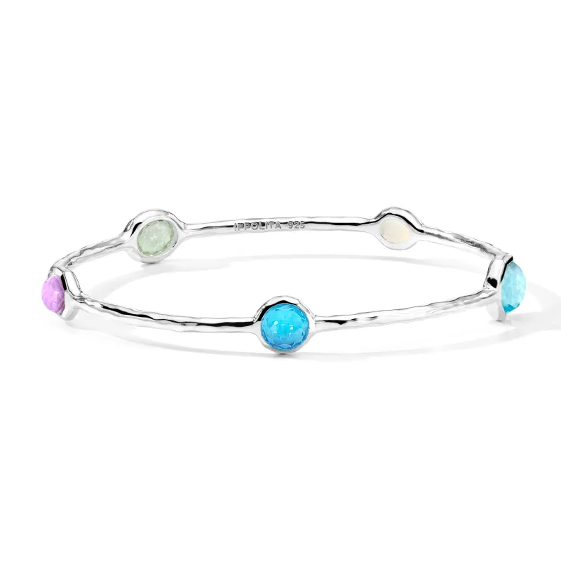 5-Stone Bangle made by Ippolita