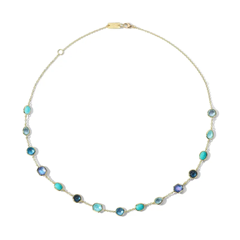 15-Stone Station Chain Necklace made by Ippolita
