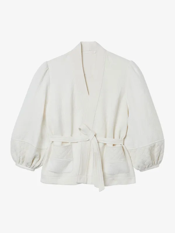 Cosmos Jacket - White made by iris