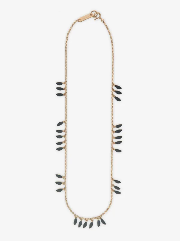 Leaves Charm Necklace sold by iris