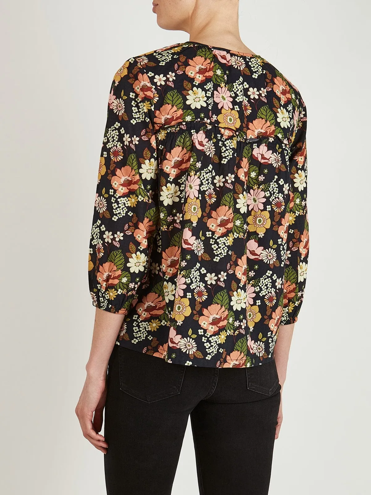 Isobel Vintage Print Top sold by iris product image thumbnail 4