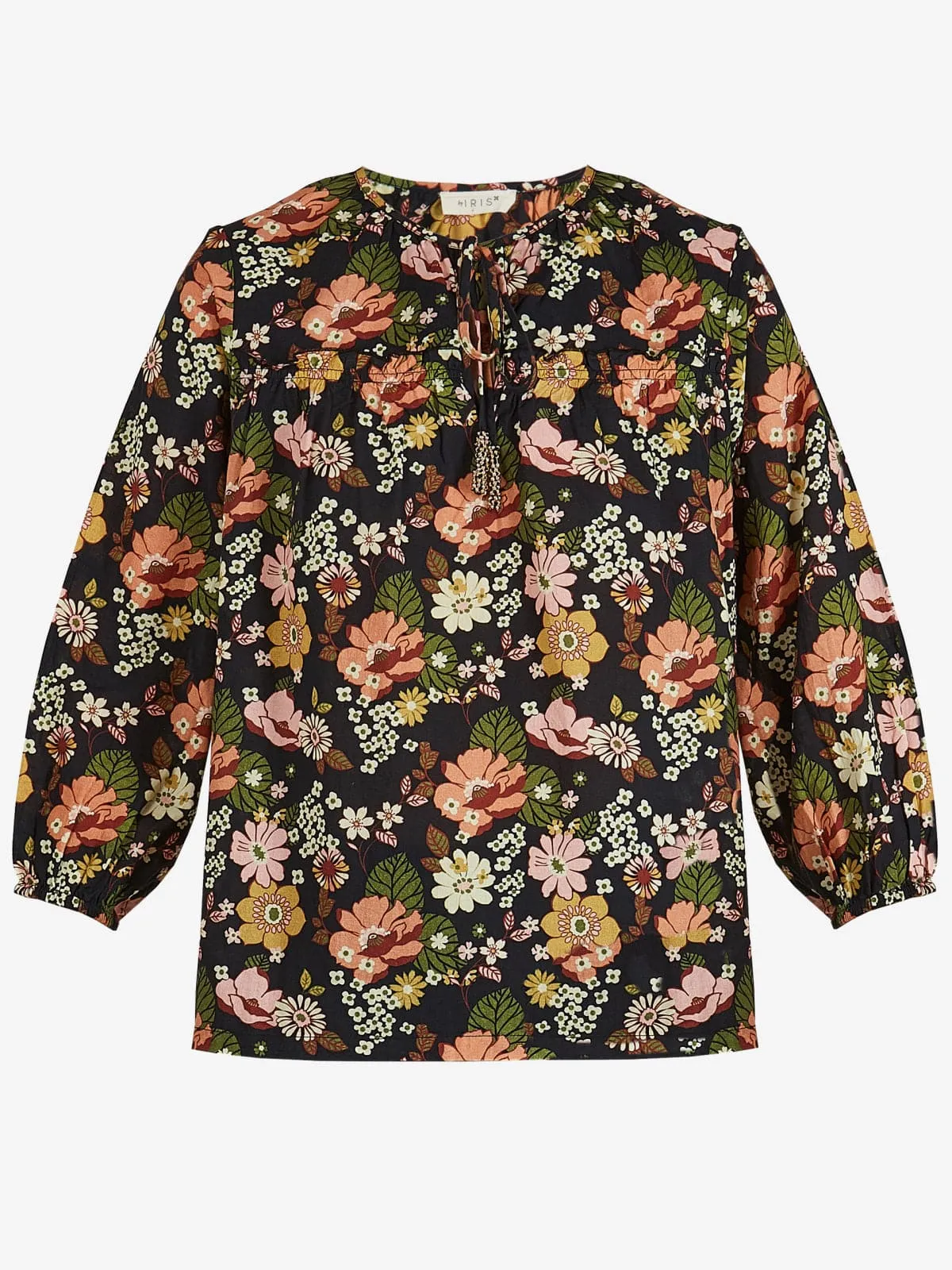 Isobel Vintage Print Top sold by iris