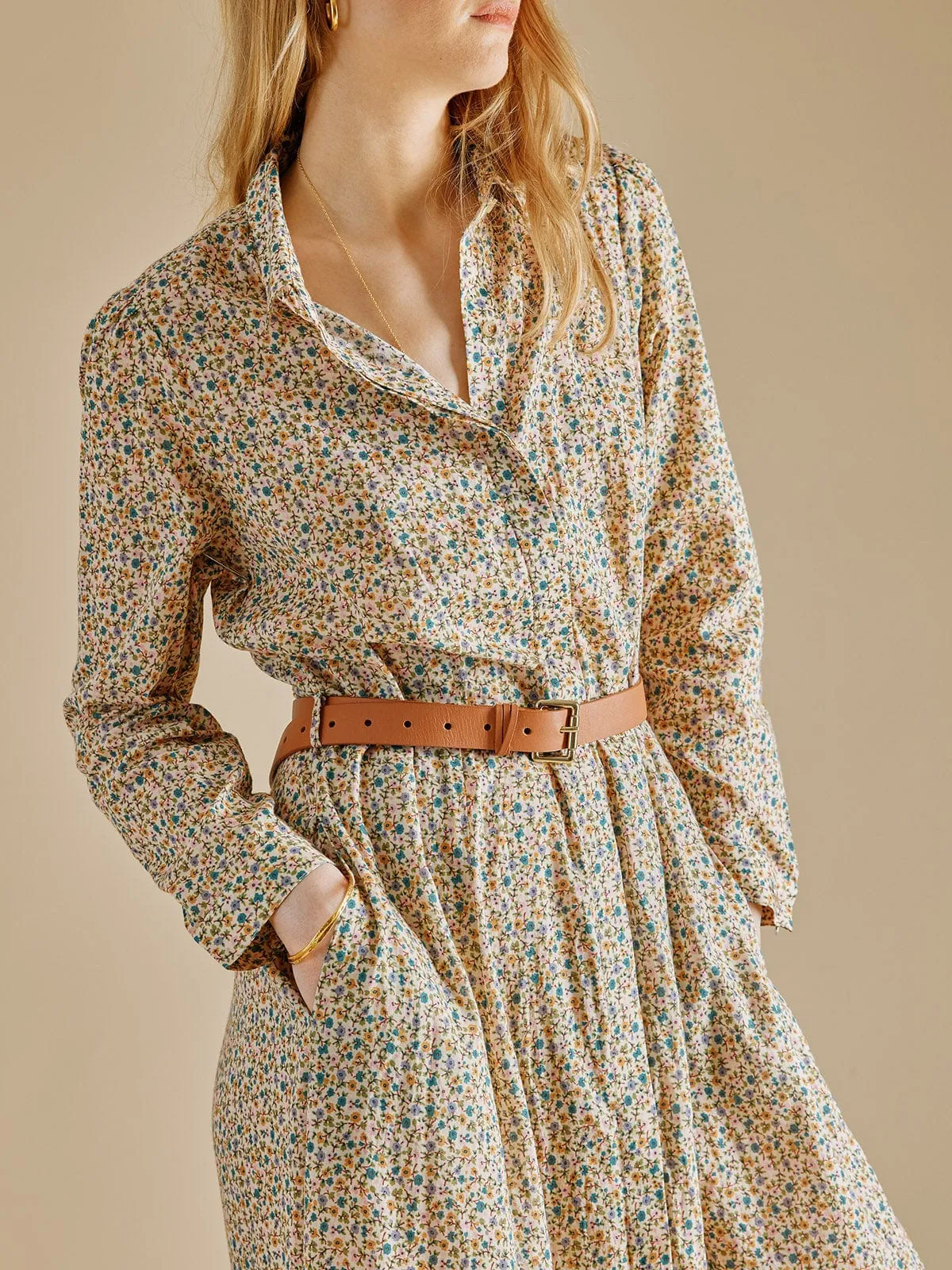 Seren Dress – Cream sold by iris product image thumbnail 2