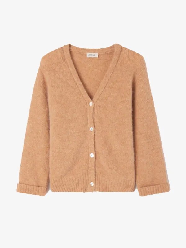 East Button Cardigan – Camel sold by iris