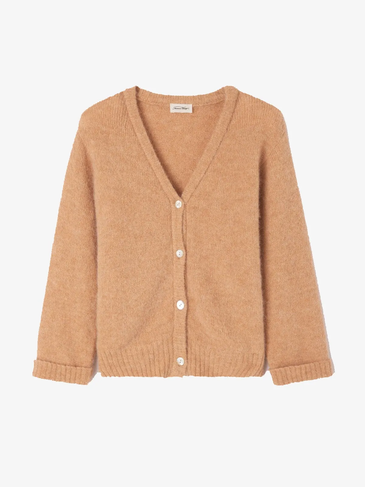 East Button Cardigan – Camel sold by iris