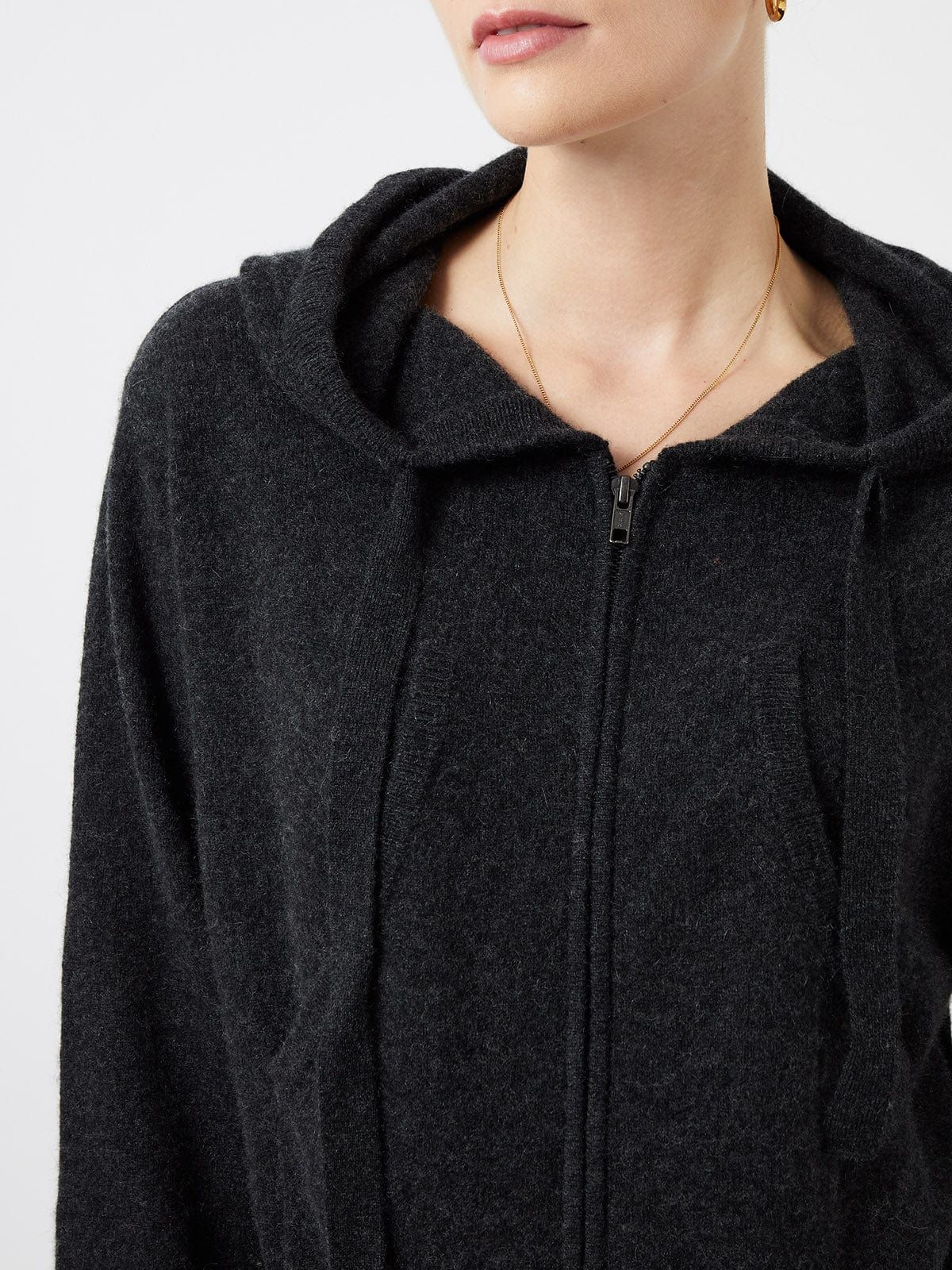 Rio Hoodie Knit- Dark Grey sold by iris product image thumbnail 3