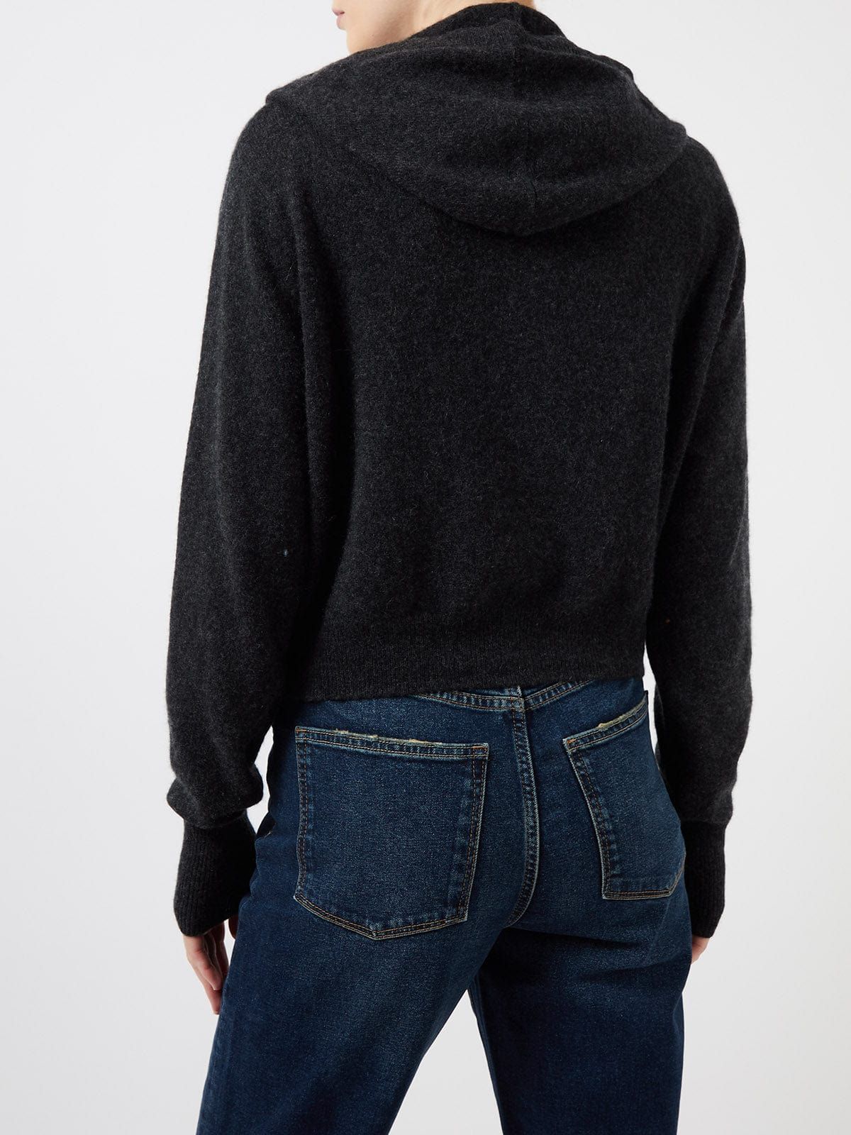 Rio Hoodie Knit- Dark Grey sold by iris product image thumbnail 4
