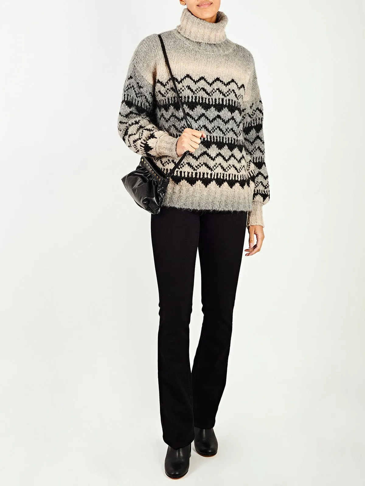 Manhattan Boot-Cut Black Jeans sold by iris product image thumbnail 5